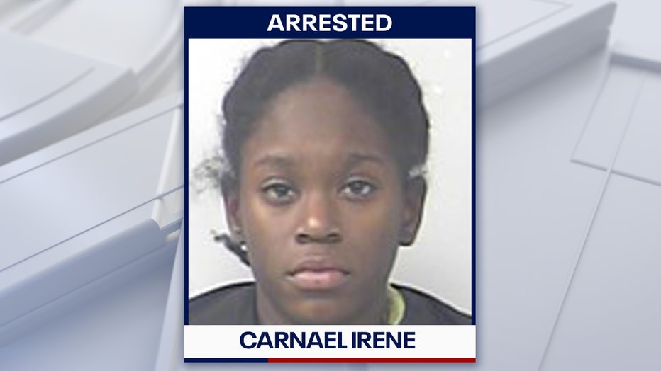 Carnael Irene mugshot courtesy of the St. Lucie County Sheriff's Office.