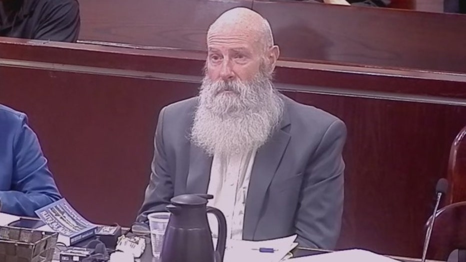 Pictured: Gerald Radford in court on Wednesday.