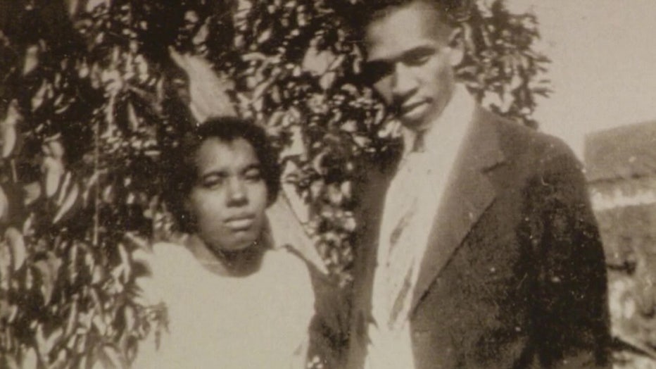 Pictured: Harry T. Moore and his wife, Harriette.