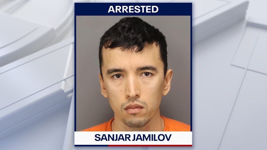 Mugshot of Sanjar Jamilov. Courtesy: Pinellas County Jail.