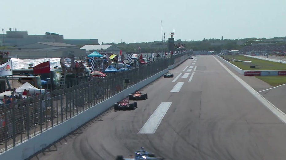 St. Pete's Grand Prix race track.