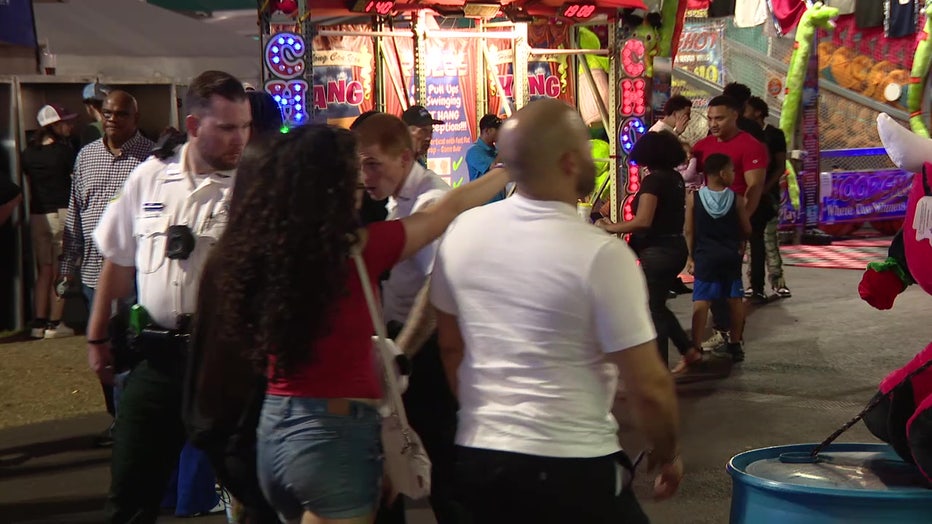 Law enforcement at the State Fair.