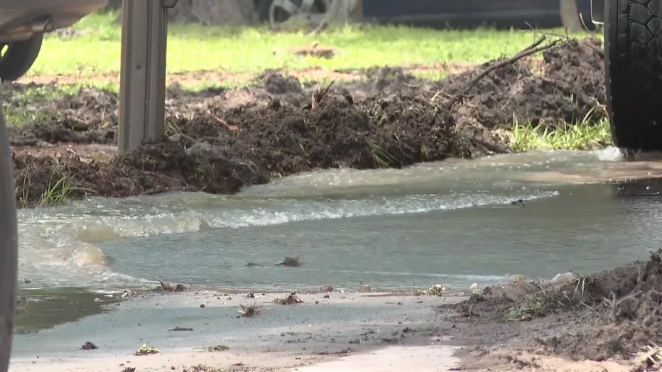 Hurricane Milton flooding in Pinellas County.