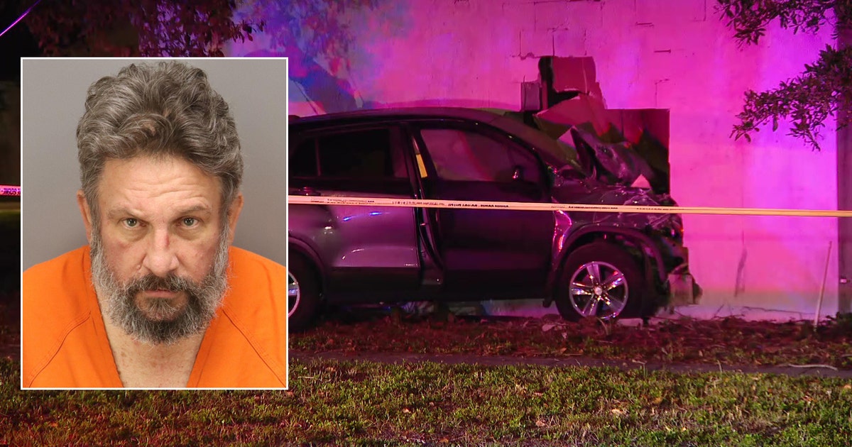 Car crashes into building, driver arrested on DUI charge: CPD | FOX 13 ...