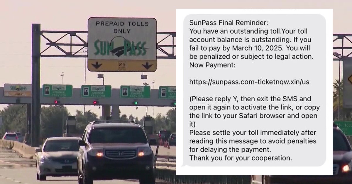 Scammers using AI to improve toll text message scam targeting drivers ...
