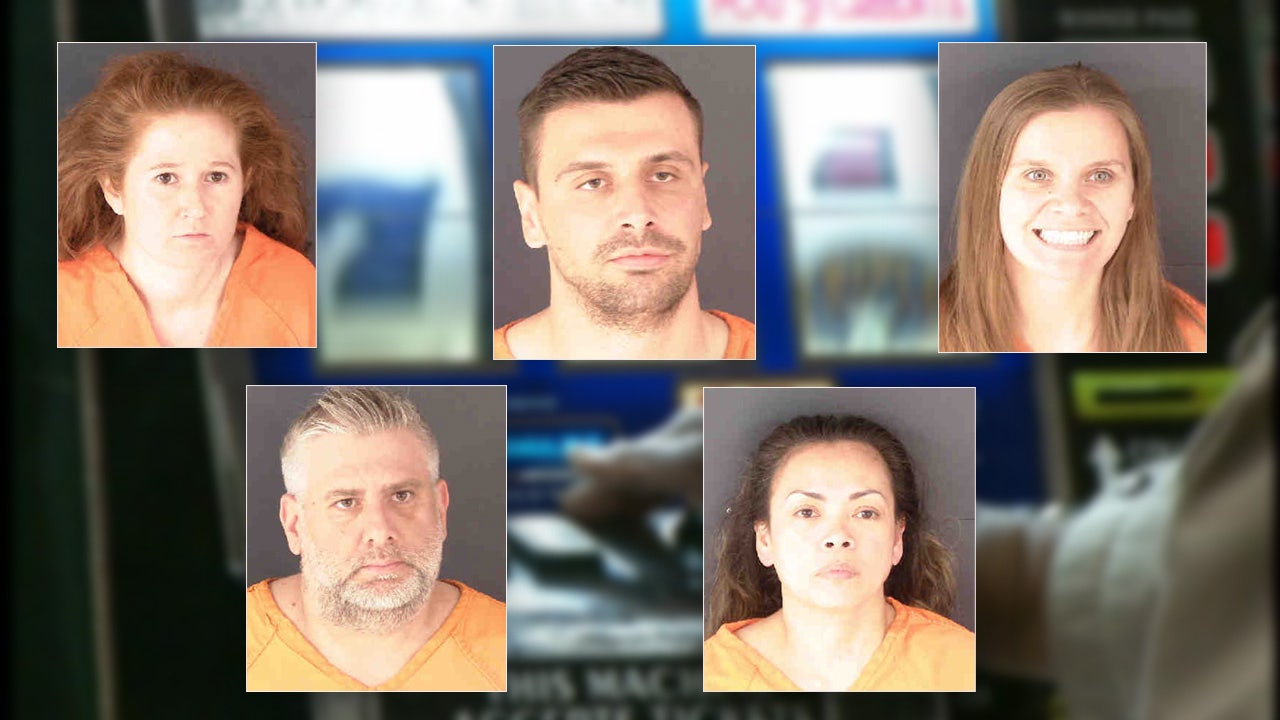 Sarasota illegal gambling bust: 5 arrested, nearly 60 illicit slot machines seized