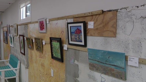 Beachside art exhibit shares message of renewal, hope for rebuilding community