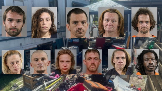 Grady Judd: 'Cranker colony’ busted, 11 arrested amid burglary investigation of Air Force member’s home