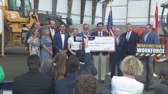 Governor DeSantis announces $2M for 'key infrastructure improvements' at SeaPort Manatee