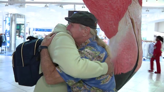 Father, son meet for first time after 48 years thanks to genealogy