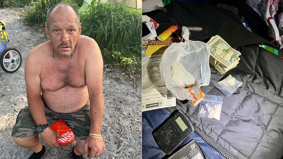 Florida man accused of running meth business out of tent arrested: Deputies
