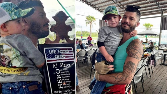 Lakeland man who rescued toddler from burning car honored nationally: 'A big surprise'