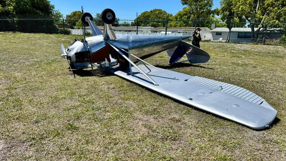 Plane flips while making emergency landing in Pasco County: Firefighters