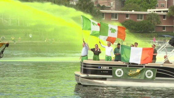 River O’ Green festival: Hillsborough River to turn green ahead of Tampa’s St. Patrick’s Day celebration