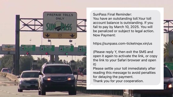 Scammers using AI to improve toll text message scam targeting drivers: 'Constantly getting smarter'