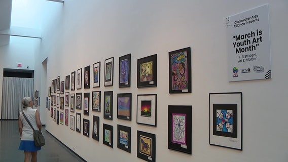 Creative Pinellas celebrates National Youth Art Month with special exhibit