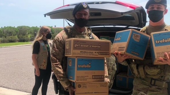 Girl Scout program brings cookies to US troops stationed overseas