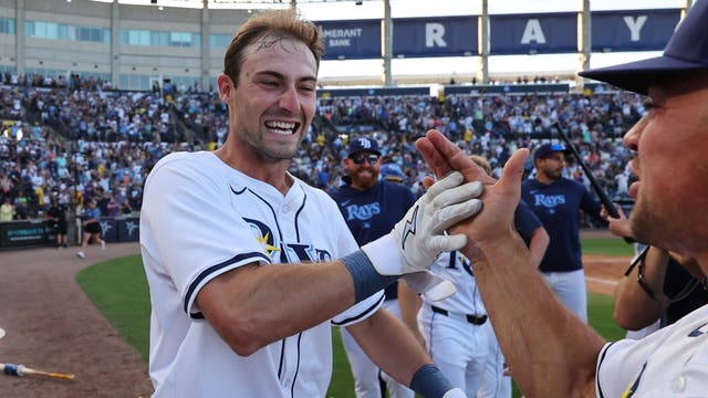 Kameron Misner’s 9th-inning homer lifts Rays over Rockies 3-2 in Steinbrenner Field opener