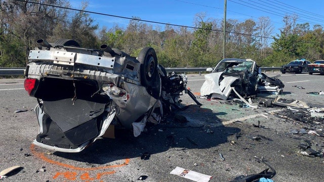 Driver killed, another seriously hurt in fiery rollover crash on SR 54: FHP