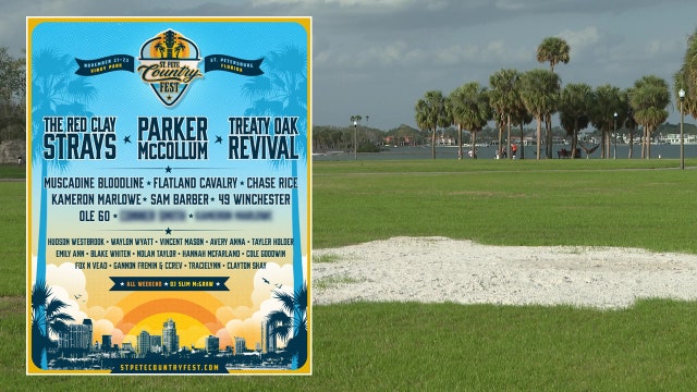 St. Pete Country Fest coming to Vinoy Park this fall. Here's how to get your tickets