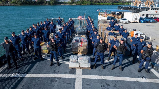 $141M of cocaine seized by U.S. Coast Guard offloaded in South Florida, 17 suspects face charges