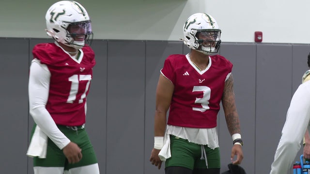 USF football’s starting quarterback returns for spring practices backed by QB2