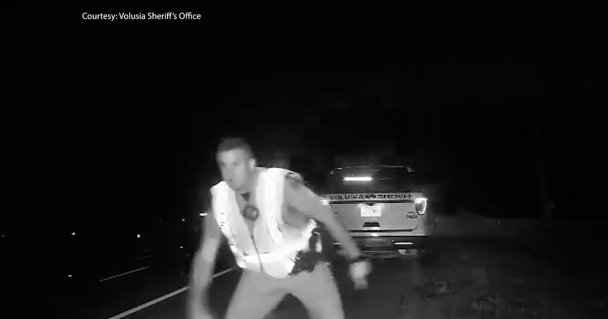 Police release new video showing near-miss crash on Florida highway ...