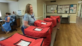 Meals on wheels program for home-bound seniors in the Tampa Bay Area