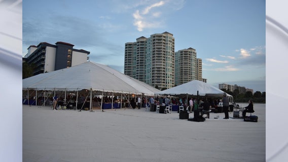 Banquet on the Beach benefitting CFY Pinellas this Friday night
