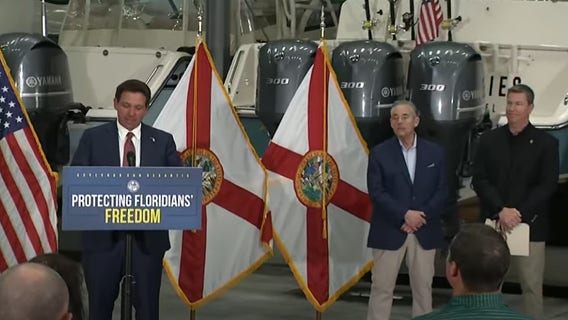 DeSantis backs 'Boater Freedom Act' in Panama City Beach Monday