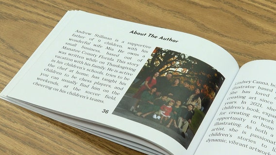 Manatee County father becomes published author with book from the heart