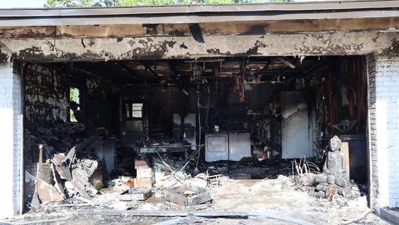 Fire impacts garage at Tampa home on Saturday morning, HCFR investigating cause