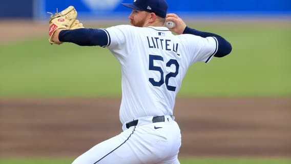 Adell homers twice in fifth inning, Trout and Ward each go deep twice as Angels rout Rays 11-1