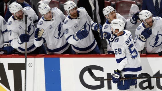 Vasilevskiy makes 33 saves as Lightning beat Panthers 5-1 to cut Florida’s series lead to 2-1