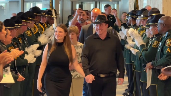 Pinellas deputy who suffered traumatic brain injury in tanker crash returns home: ‘He’s a fighter’