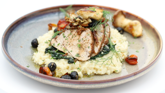 Dinner DeeAs recipe: Pork Tenderloin with Risotto
