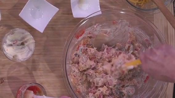 Dr. BBQ makes pimento cheese & egg salad sandwiches