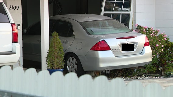Car crashes into home, Tampa police investigating