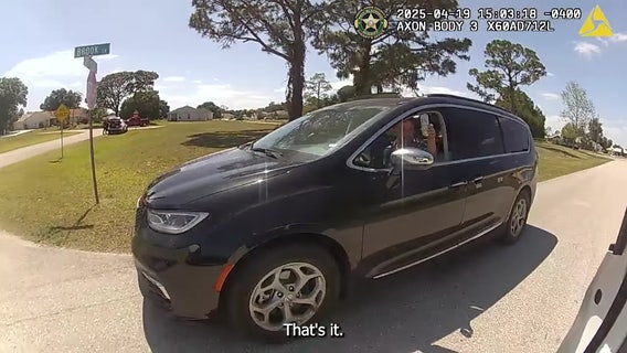 WATCH: Florida man arrested after offering deputies hard seltzer during miles-long car chase: HCSO