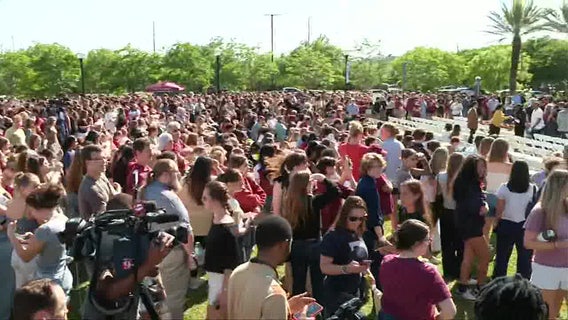 FSU holds vigil after mass shooting: 'A terrible act of violence'