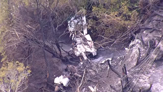 Plane crashes after veering off runway, sparking brush fire in Myakka City