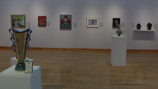Large art exhibit brings hundreds of pieces together from wide range of artists