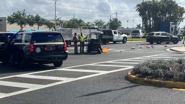 Deadly crash involving golf cart causes traffic delays at Hillsborough County intersection