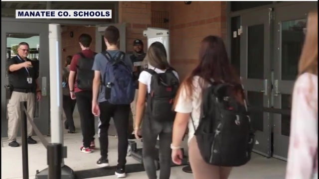 Daily weapons screenings expanding to more Manatee County schools. Here's what to know