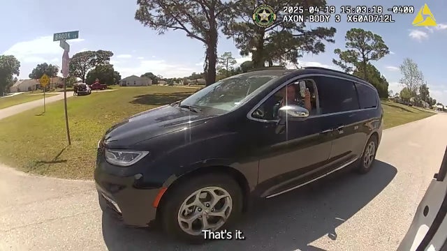 WATCH: Florida man arrested after offering deputies hard seltzer during miles-long car chase: HCSO