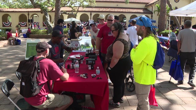 Bay Pines VA hosts annual event for homeless veterans