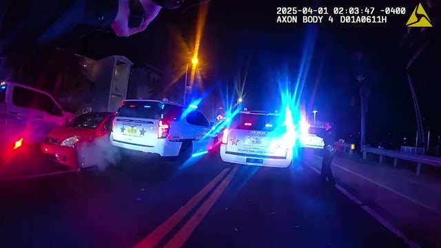 VIDEO: Woman shot by deputies after waving gun, ramming several vehicles, PCSO says