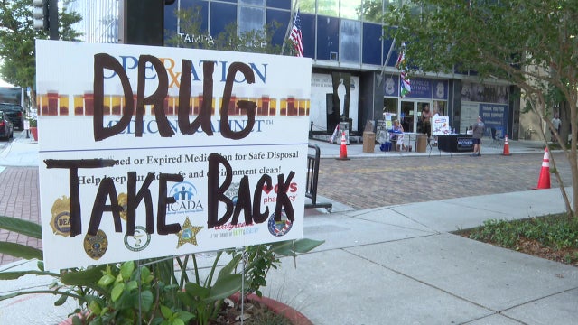 Multiple drug take back sites open Saturday part of the DEA's national Drug Take Back Day