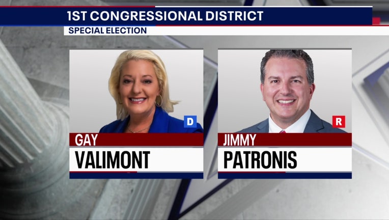 Florida's 1st Congressional District: Jimmy Patronis, Gay Valimont face off in November rematch