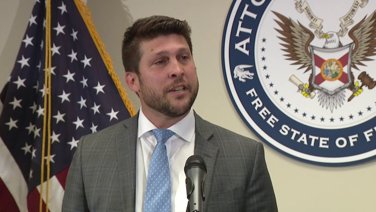 Pictured: Florida Attorney General James Uthmeier.